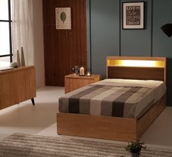 렉스디자인 원목수납3000 침대